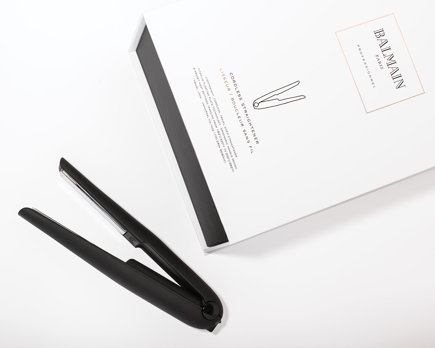 Утюжок беспроводной - Cordless Straightener balmainhair-ukraine balmainhair-ukraine