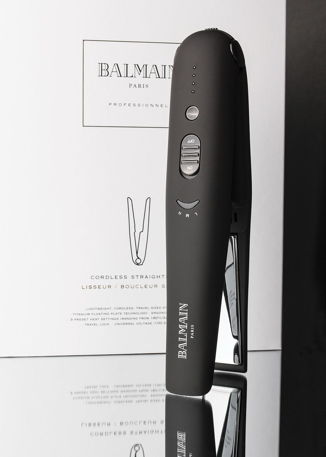 Утюжок беспроводной - Cordless Straightener balmainhair-ukraine balmainhair-ukraine