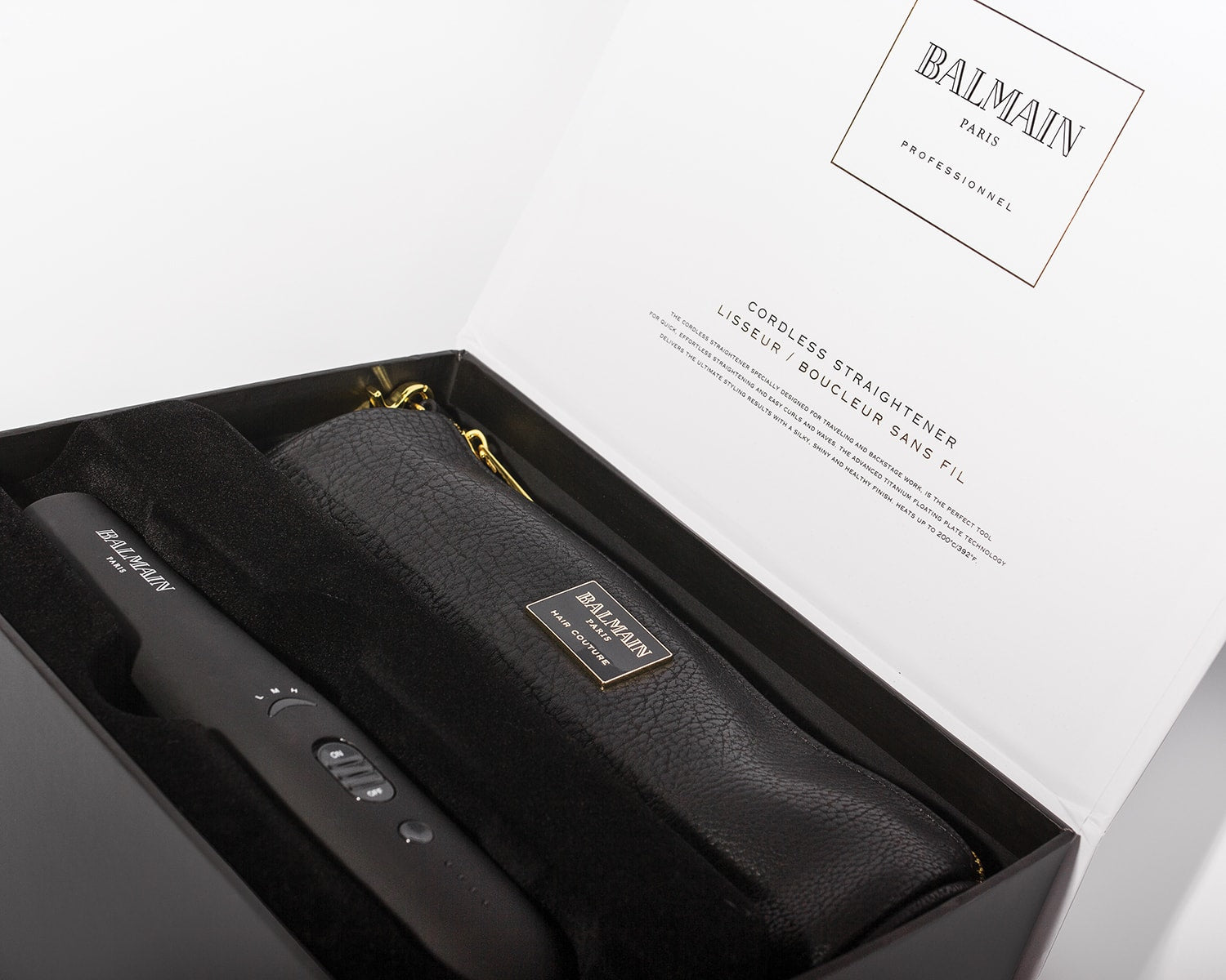 Утюжок беспроводной - Cordless Straightener balmainhair-ukraine balmainhair-ukraine