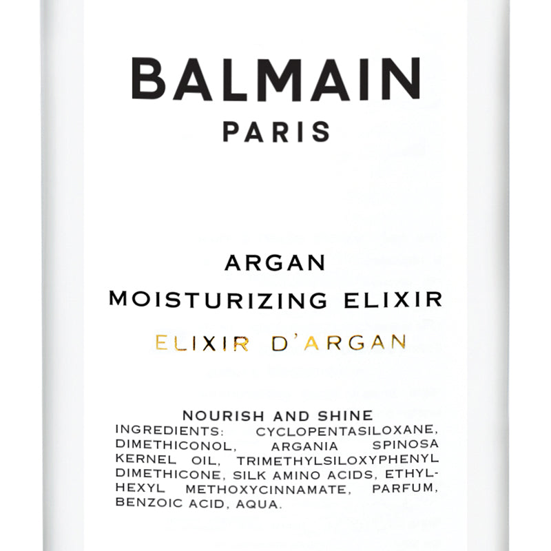 Аргановый Увлажняющий Эликсир - Argan Moisturizing Elixir 100 мл Balmain Paris Hair Couture balmainhair-ukraine